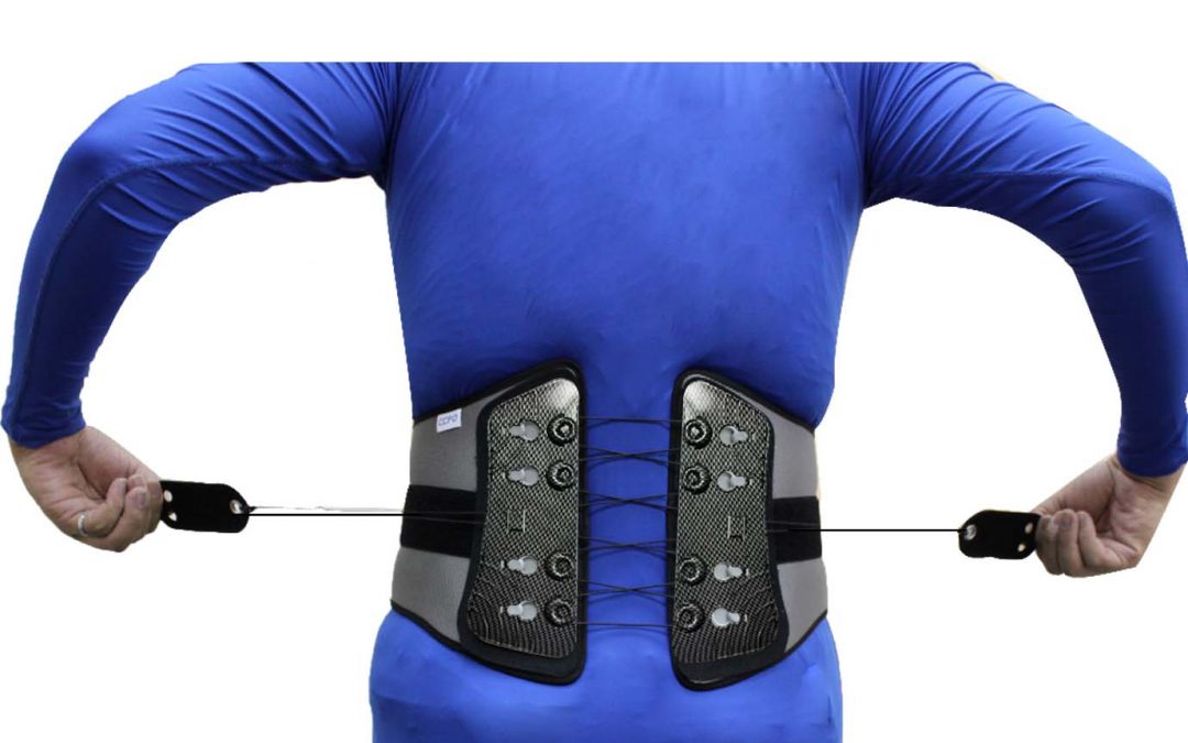雙控拉繩護腰帶